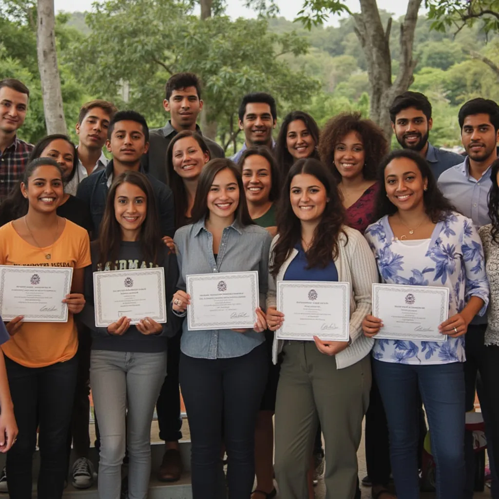 Estudiantes graduados de nuestro programa